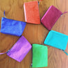 Eco coin purse in variety of bright colours.